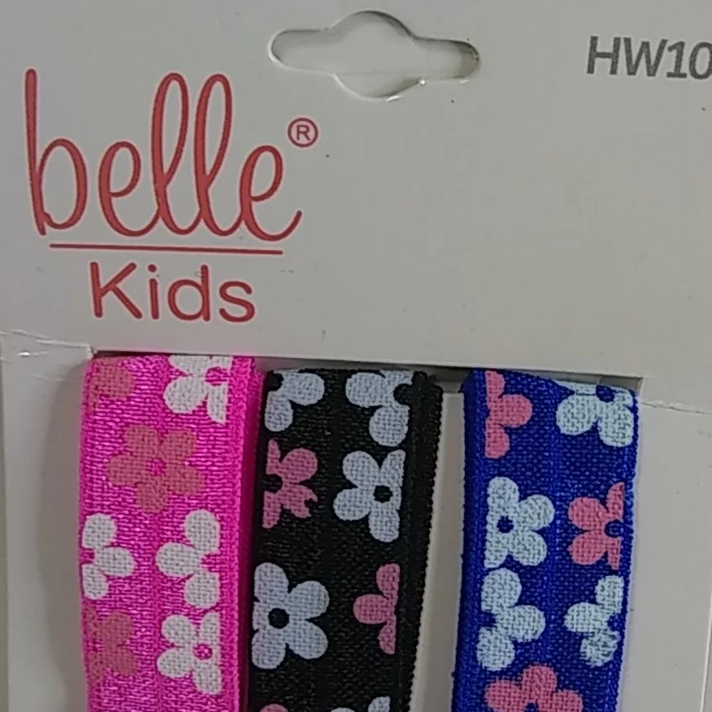 Belle Kids Headwraps, Poney O's and Hair Ties - Picture 9 of 11
